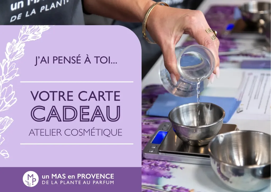 Carte Cadeau Atelier Cosmétique DIY