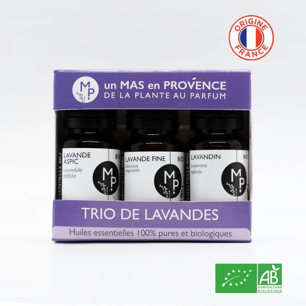 Coffret Trio de Lavandes BIO