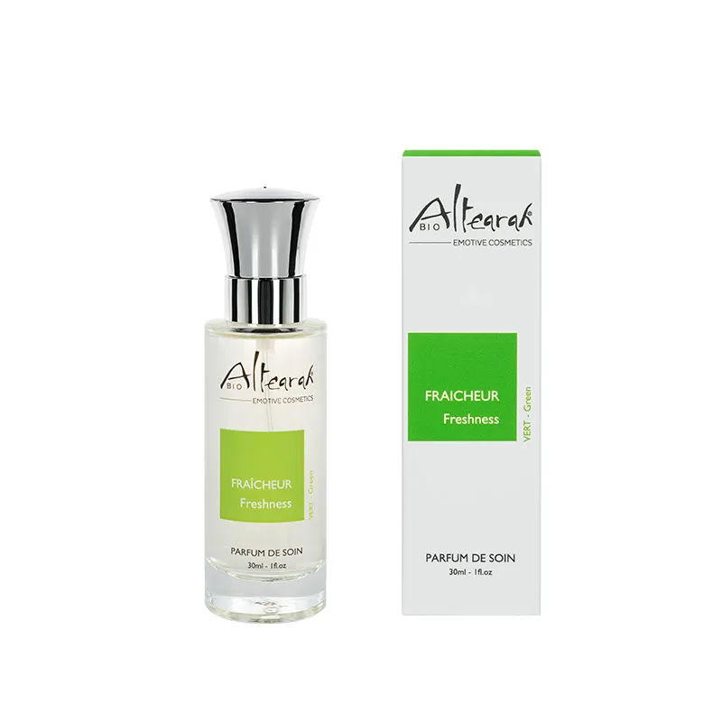 Parfum de soin Bio - Vert - Fraîcheur 30 ml - Altearah