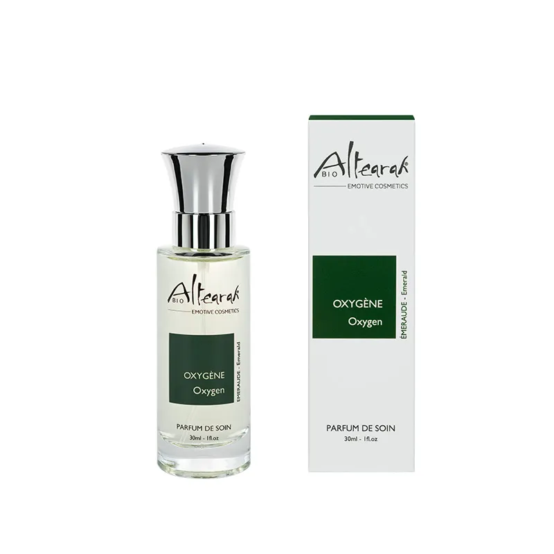 Parfum de soin Bio - Émeraude - Oxygène 30 ml - Altearah