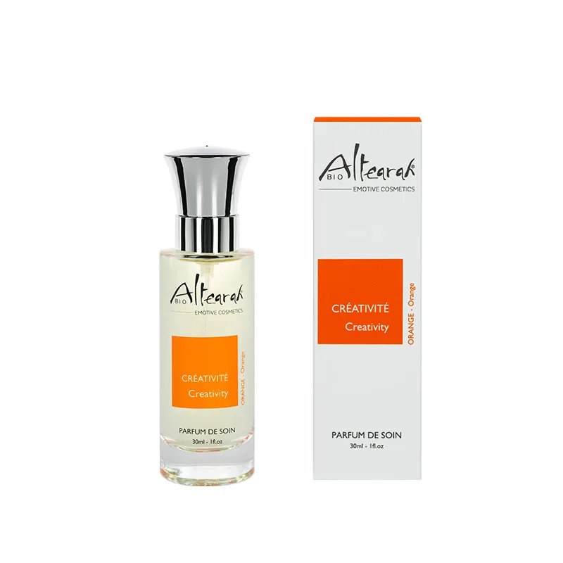 Parfum de soin Bio - Orange - Créativité 30 ml - Altearah