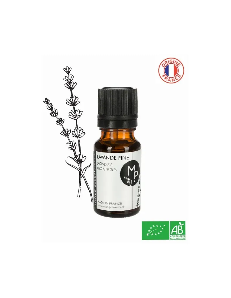 [HELF10] LAVANDE FINE Bio - Huile essentielle 10 ml