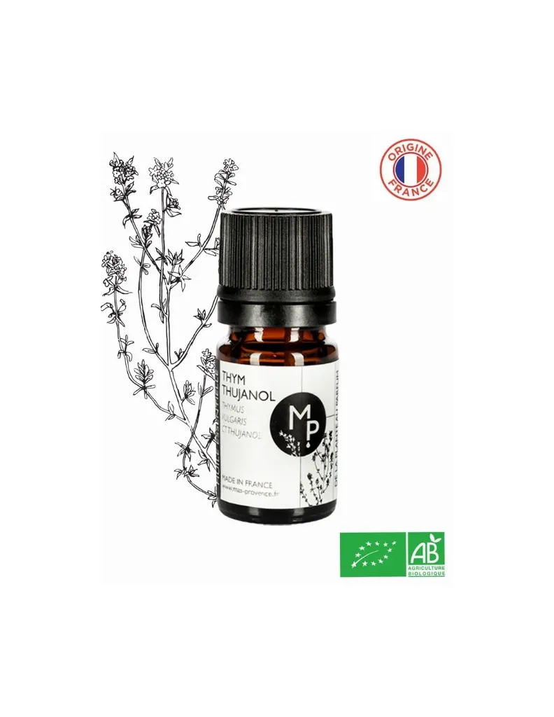 [HETT05] THYM Thujanol Bio 5ml - Huile essentielle