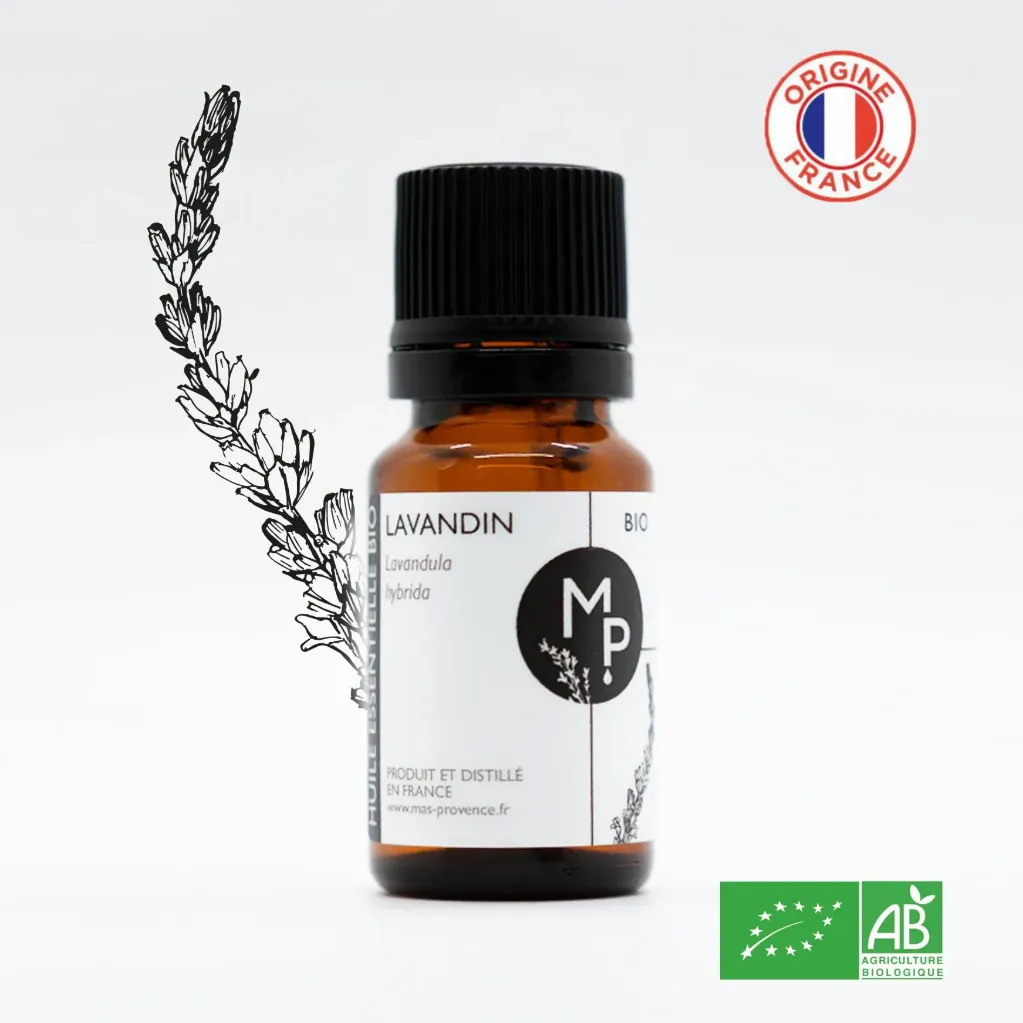 [HELG10] LAVANDIN Grosso Bio 10 ml - Huile essentielle