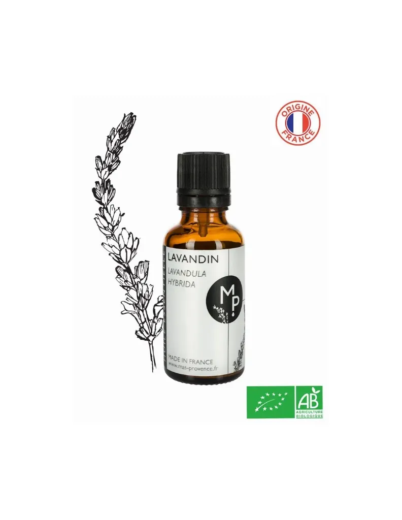[HELG30] LAVANDIN Grosso Bio 30 ml - Huile essentielle