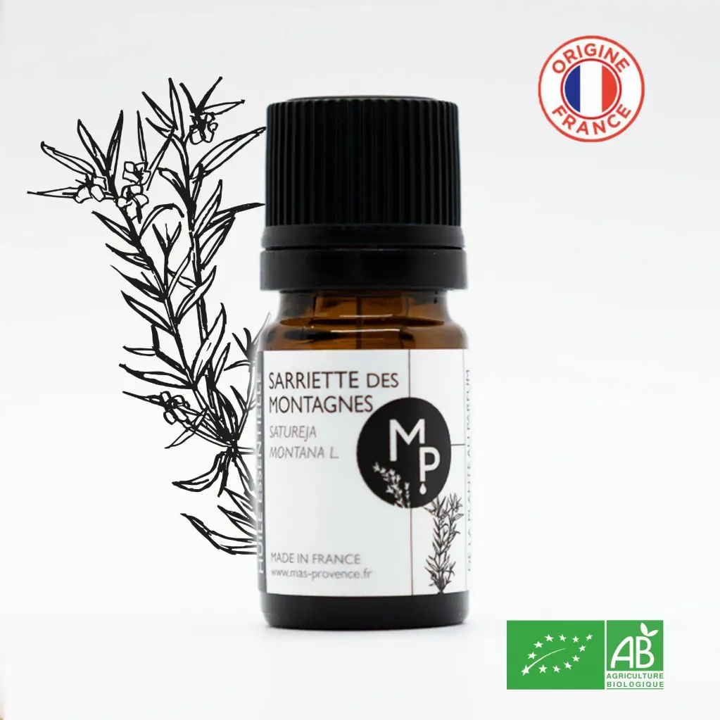 [HESM05] SARRIETTE des Montagnes Bio 5ml - Huile essentielle