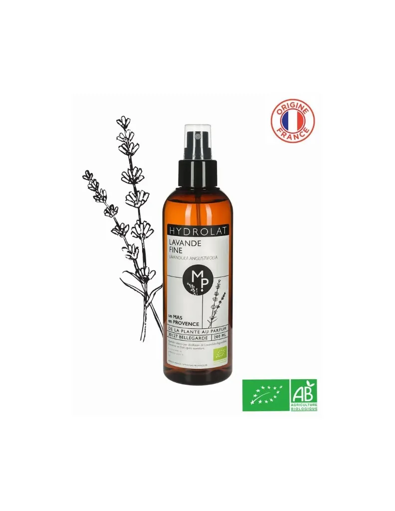 [HYLAVFINBIO200] Hydrolat LAVANDE Bio 200 ml