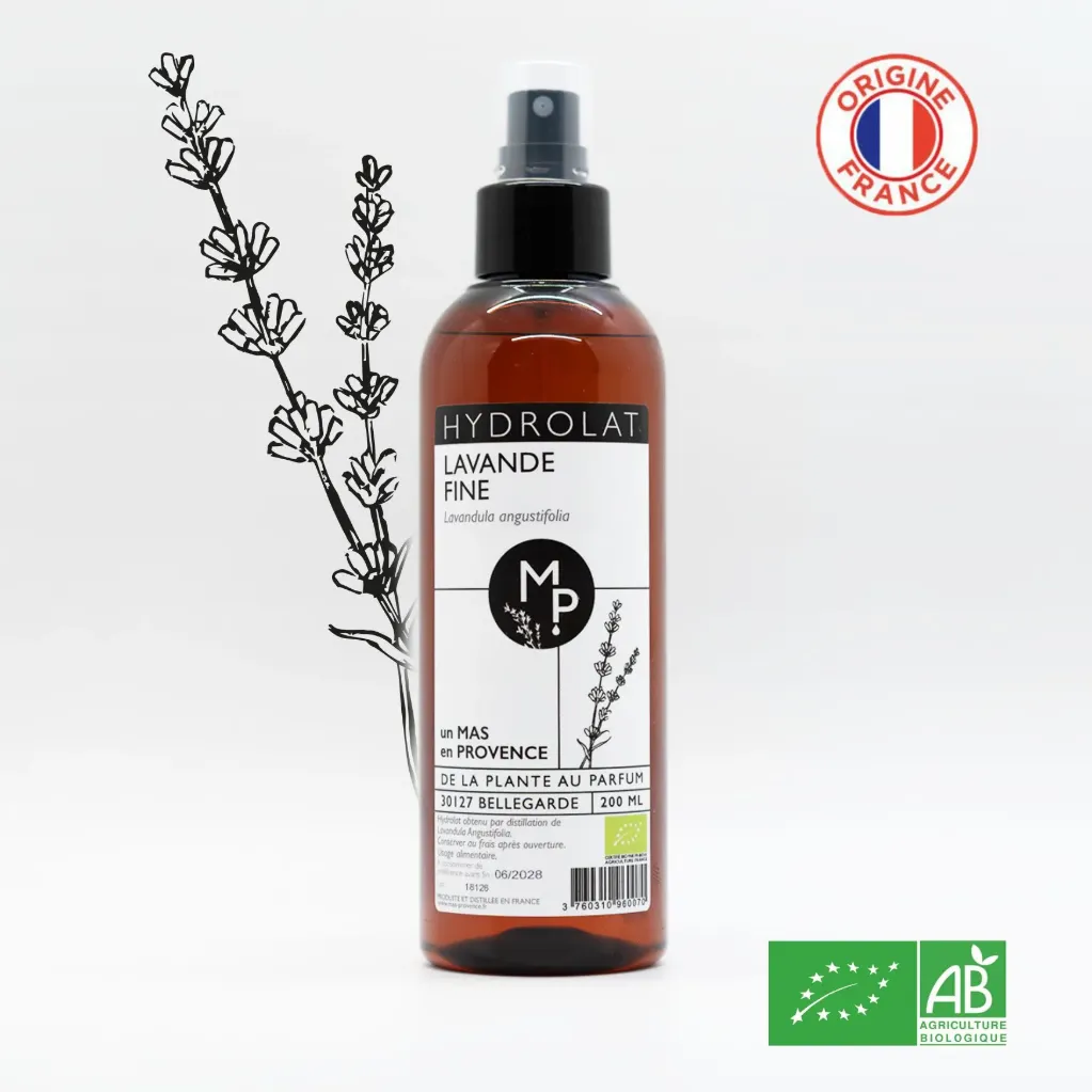Organic Fine LAVENDER Hydrolate 200 ml