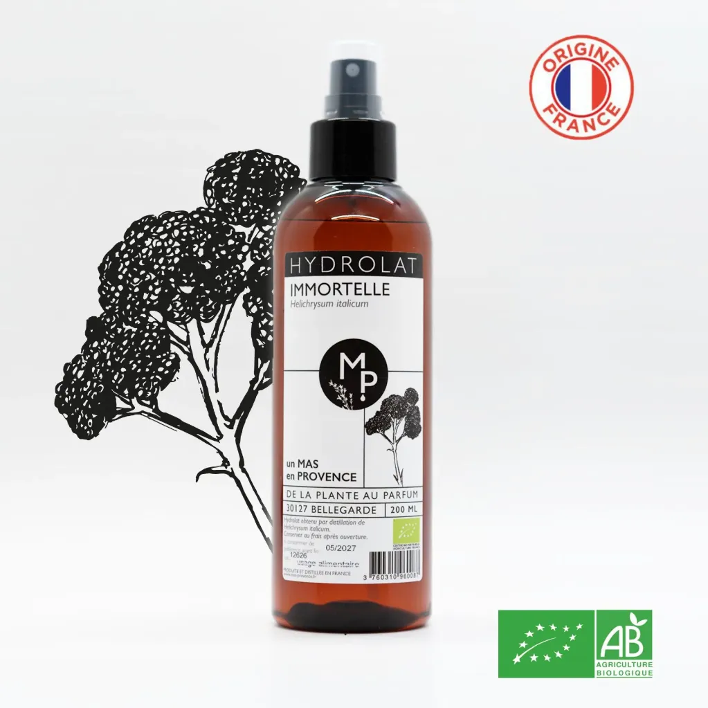 [HYHELITABIO200] Hydrolat IMMORTELLE Bio 200 ml