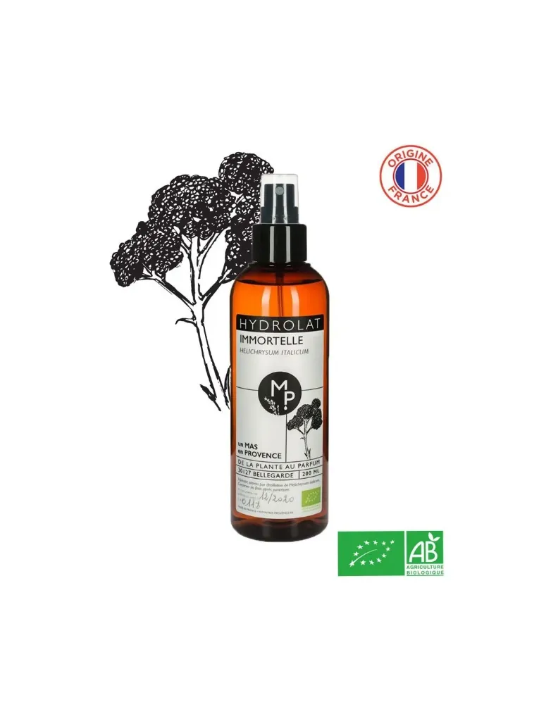 [HYHELITABIO200] Organic IMMORTELLE Hydrolate 200 ml