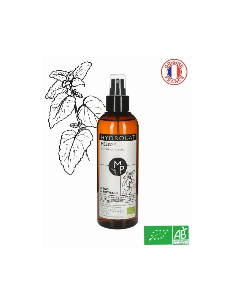 [HYMELOFFBIO200] Organic LEMONBALM Hydrolate 200 ml