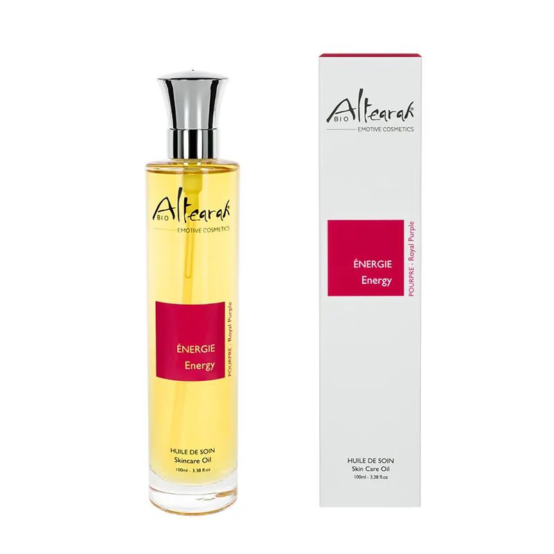 [HPP100] Huile de Soin Bio - Pourpre - Énergie - 100 ml - Altearah