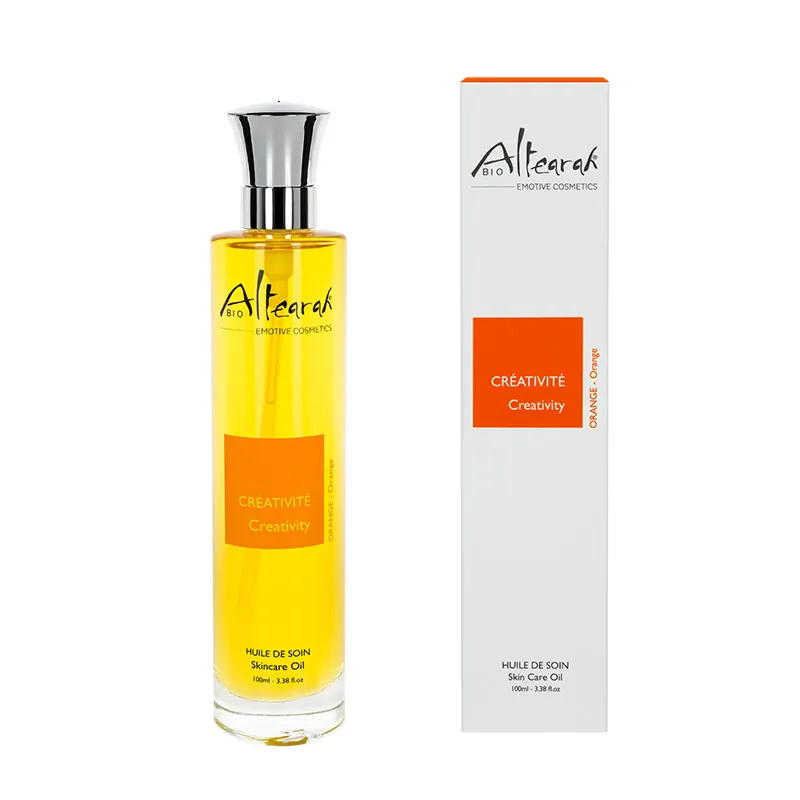 [HOG100] Huile de Soin Bio - Orange - Créativité - 100 ml - Altearah