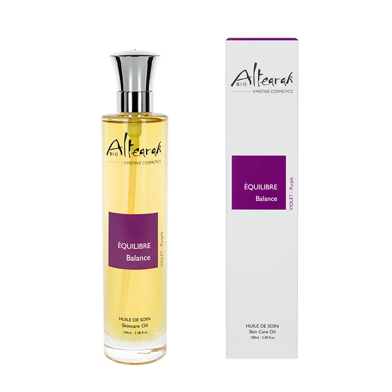 Huile de Soin Bio - Violet - Équilibre - 100 ml - Altearah
