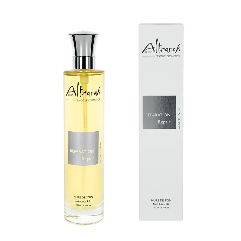 [HAR100] Huile de Soin Bio - Argent - Réparation - 100 ml - Altearah