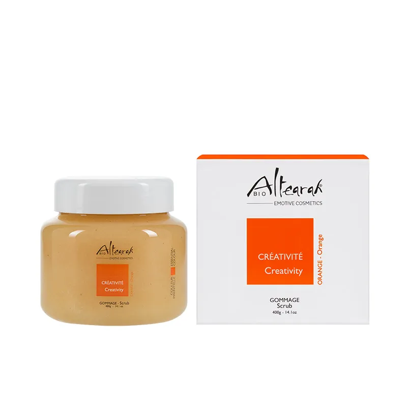 [GOOG400] Gommage Bio - Orange Créativité - 400 grs - Altearah