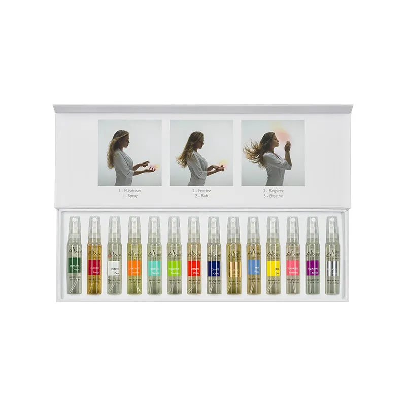 [BOXE05] Coffret 14 Parfums de soin Bio 5 ml - Altearah