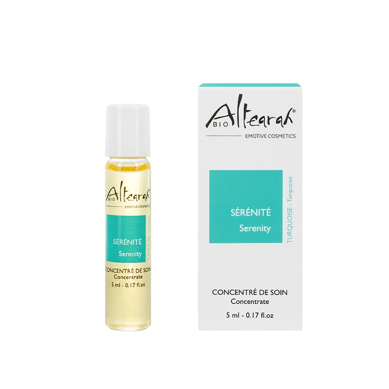 [CTU05] Organic care concentrate - Turquoise - Serenity 5 ml - Altearah
