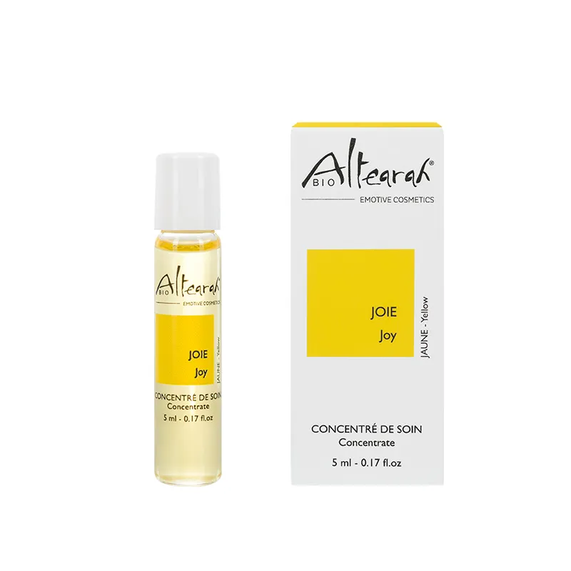 [CJA05] Concentré  de soin Bio - Jaune - Joie 5 ml - Altearah