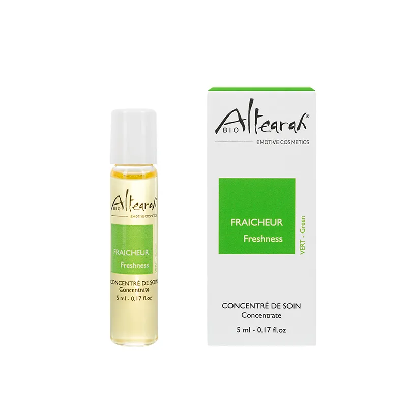 [CVE05] Concentré  de soin Bio - Vert - Fraîcheur 5 ml - Altearah