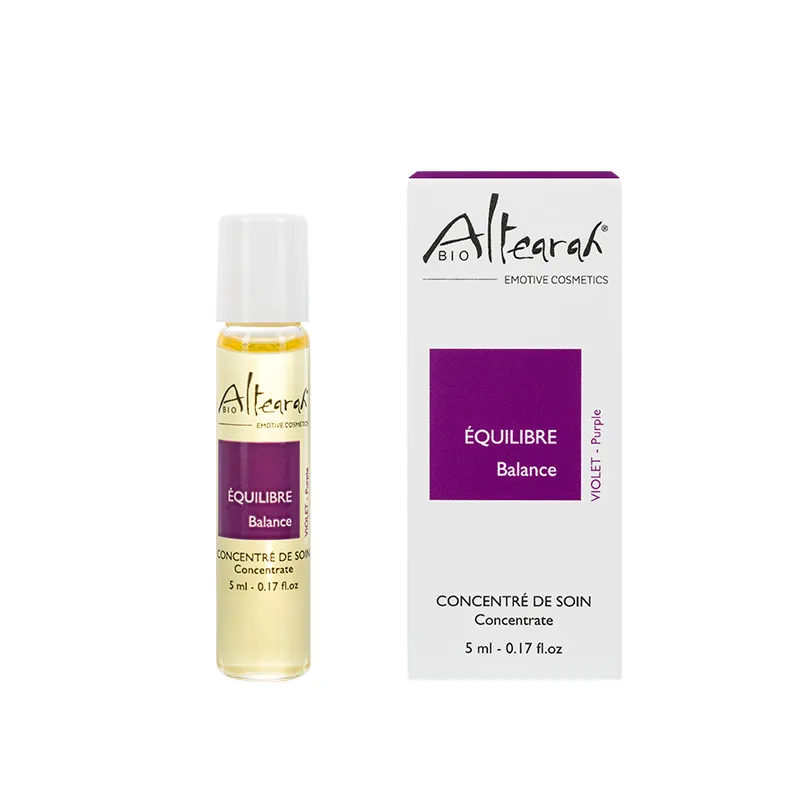 [CVI05] Concentré de soin Bio - Violet - Équilibre 5 ml - Altearah