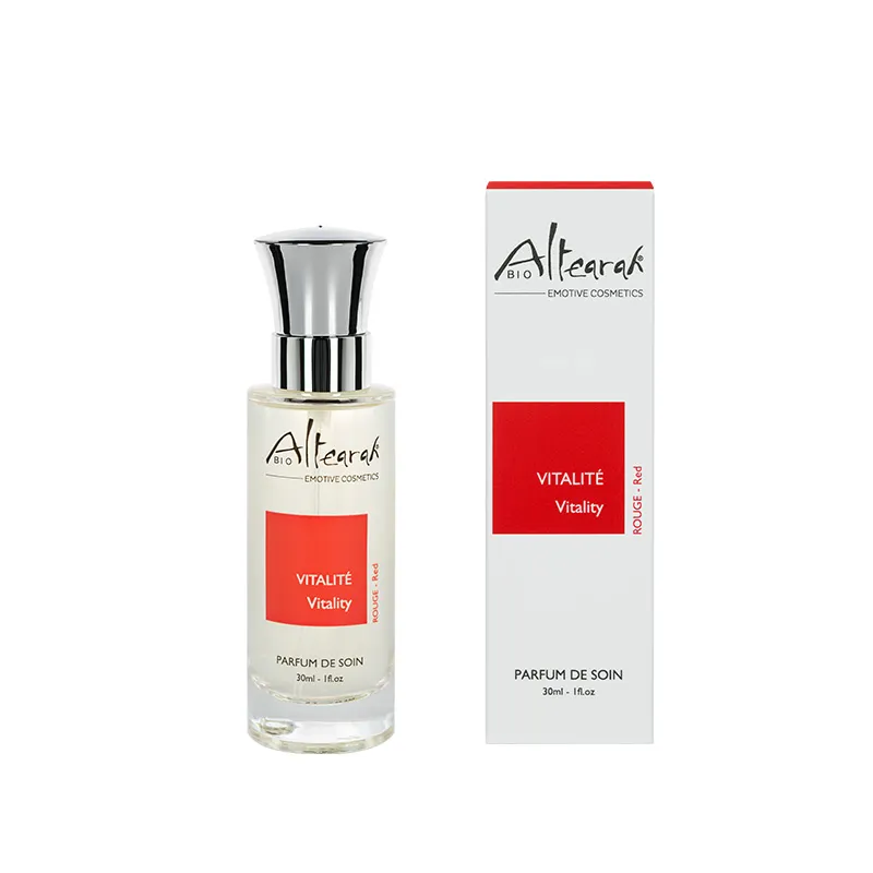 [ERG30] Organic Care Perfume - Red - Vitality 30 ml - Altearah