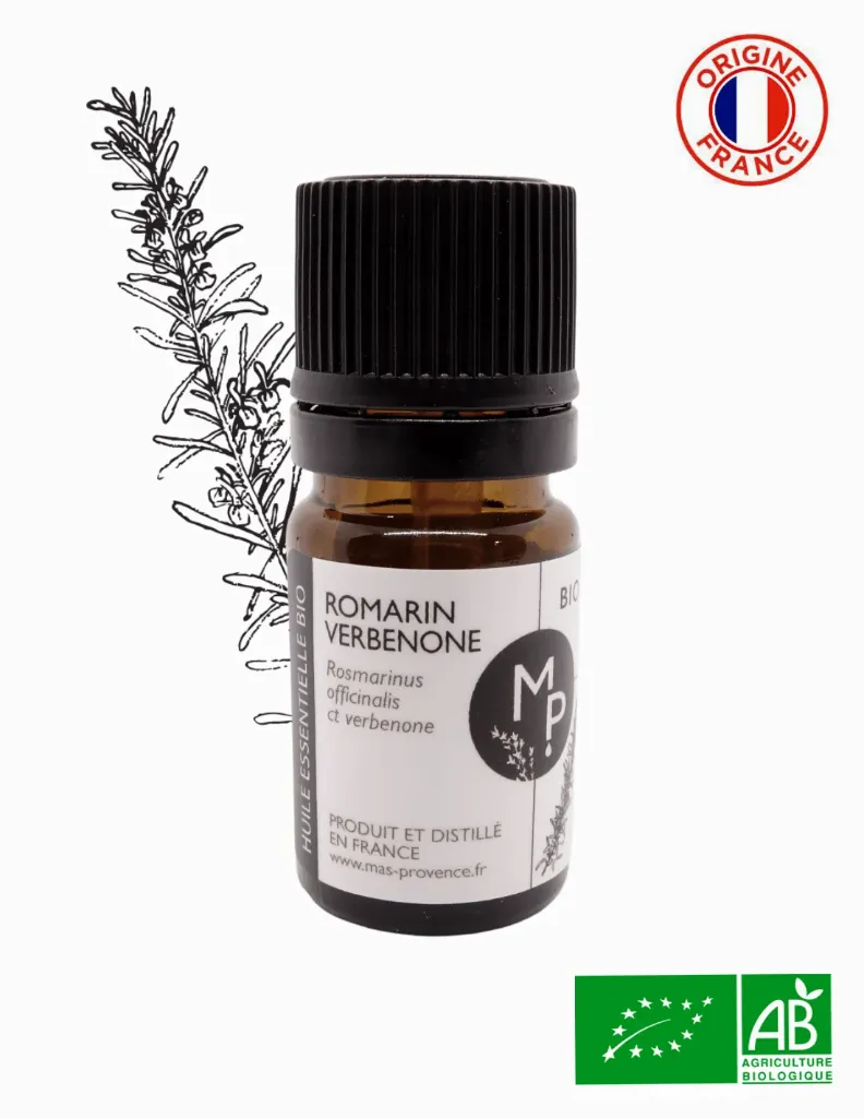 [HERV05] ROMARIN Verbénone Bio 5ml - Huile essentielle