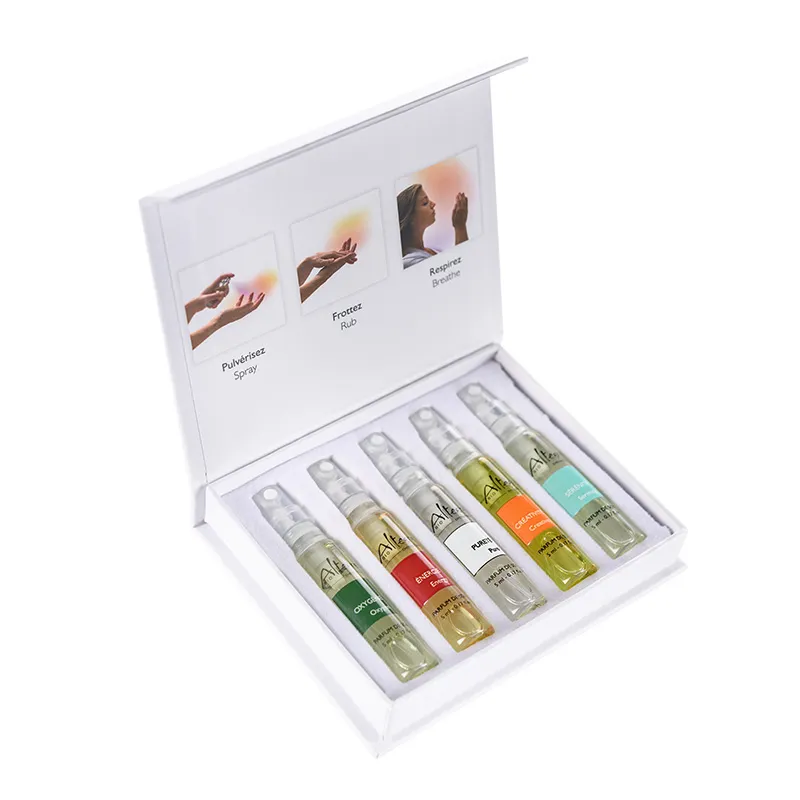 [BOXE055] Coffret parfum de soin Altearah : 5 Parfums (5 x 5ml)
