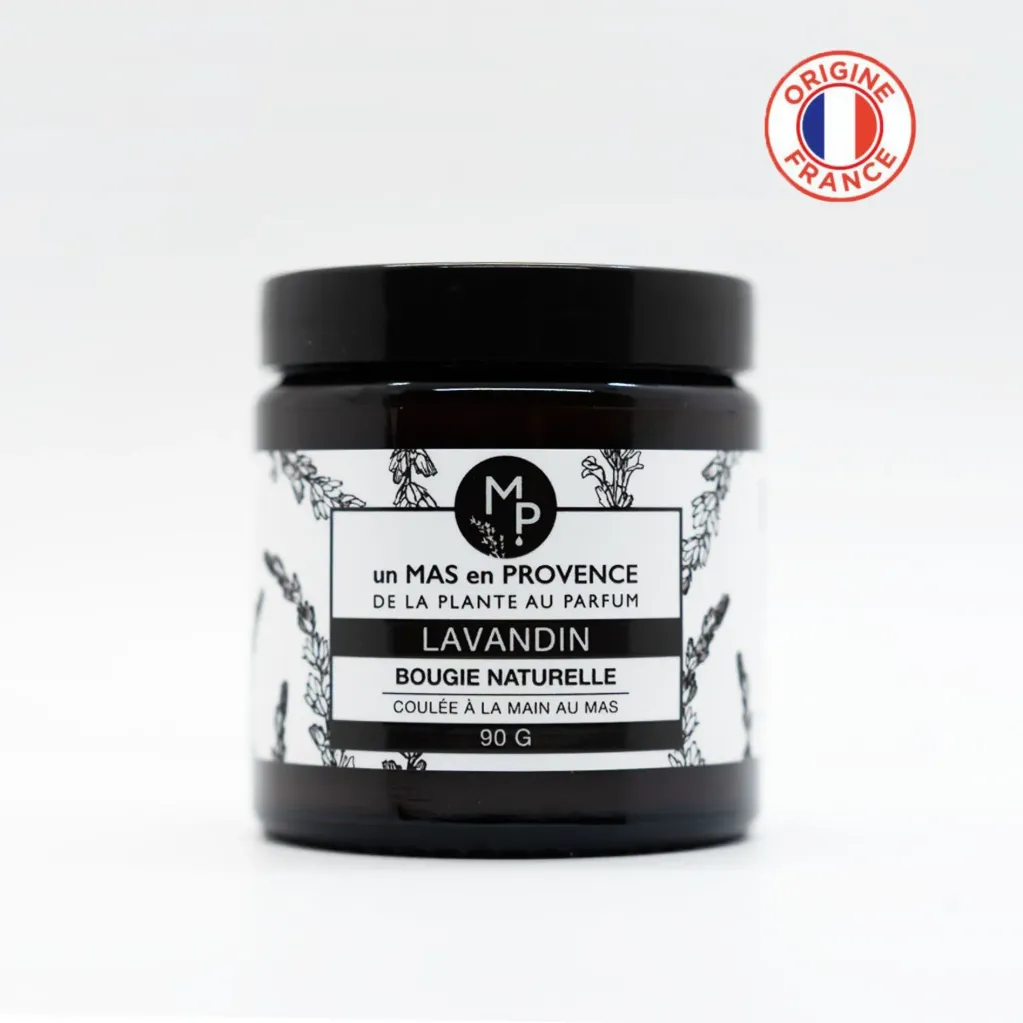 [BOULAV90] Natural Lavandin candle 90g