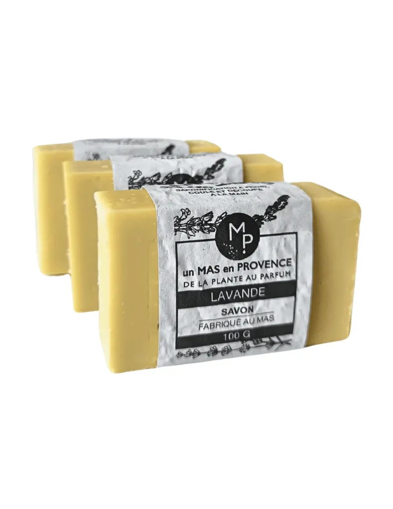 [SAVLL100] Handmade Lavender & Lavandin Soap, 100 g