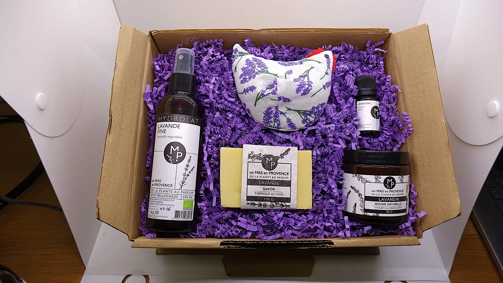 Coffret cadeau LAVANDE - un MAS en PROVENCE