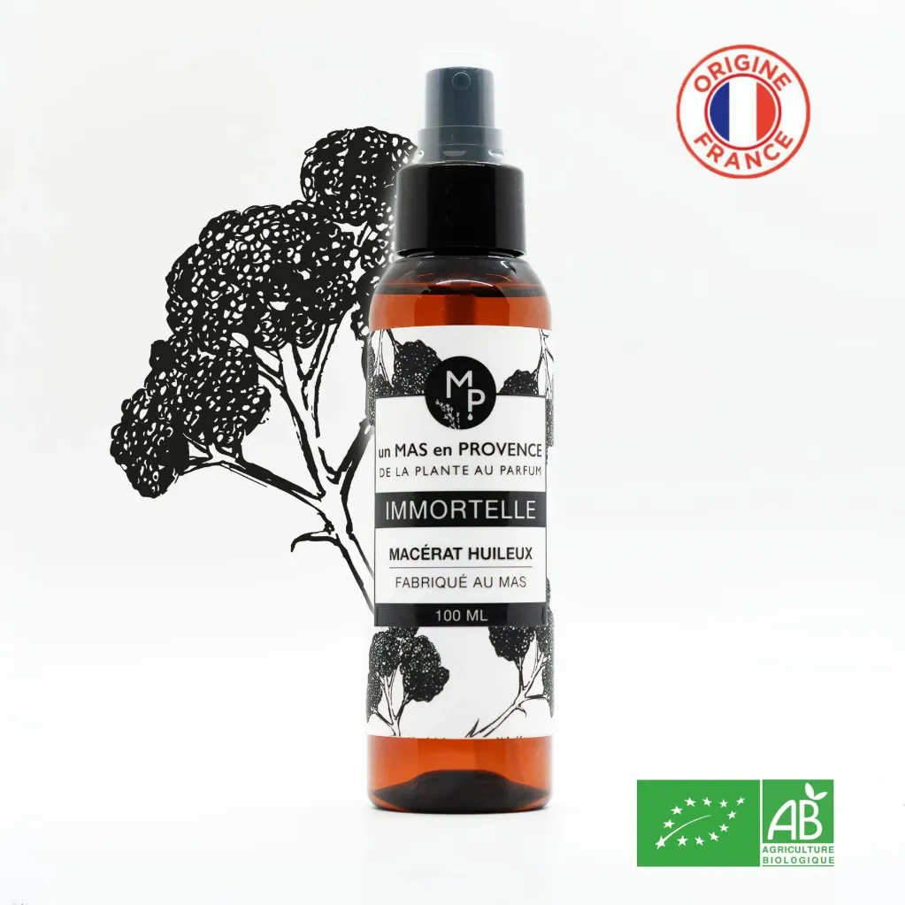 Macérat huileux IMMORTELLE (Hélichryse) - flacon pompe 100mL