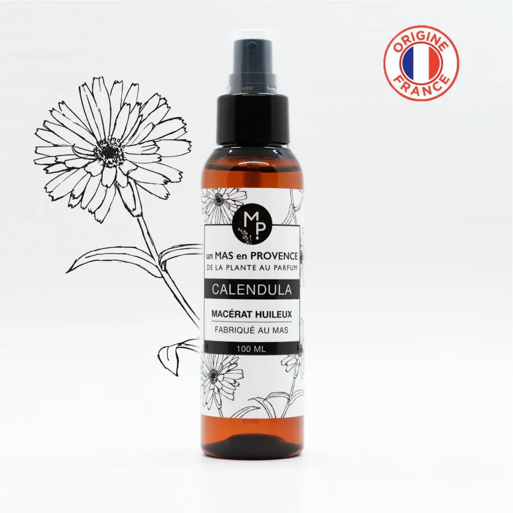 [MACCAL100] Organic CALENDULA oil macerate - pump bottle 100mL