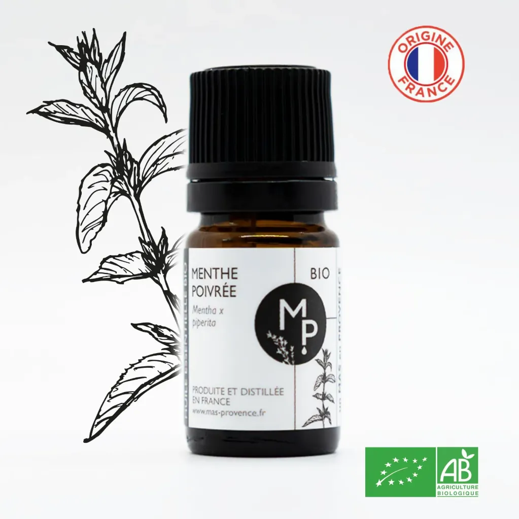 MENTHE poivrée Bio 5 ml - Huile essentielle